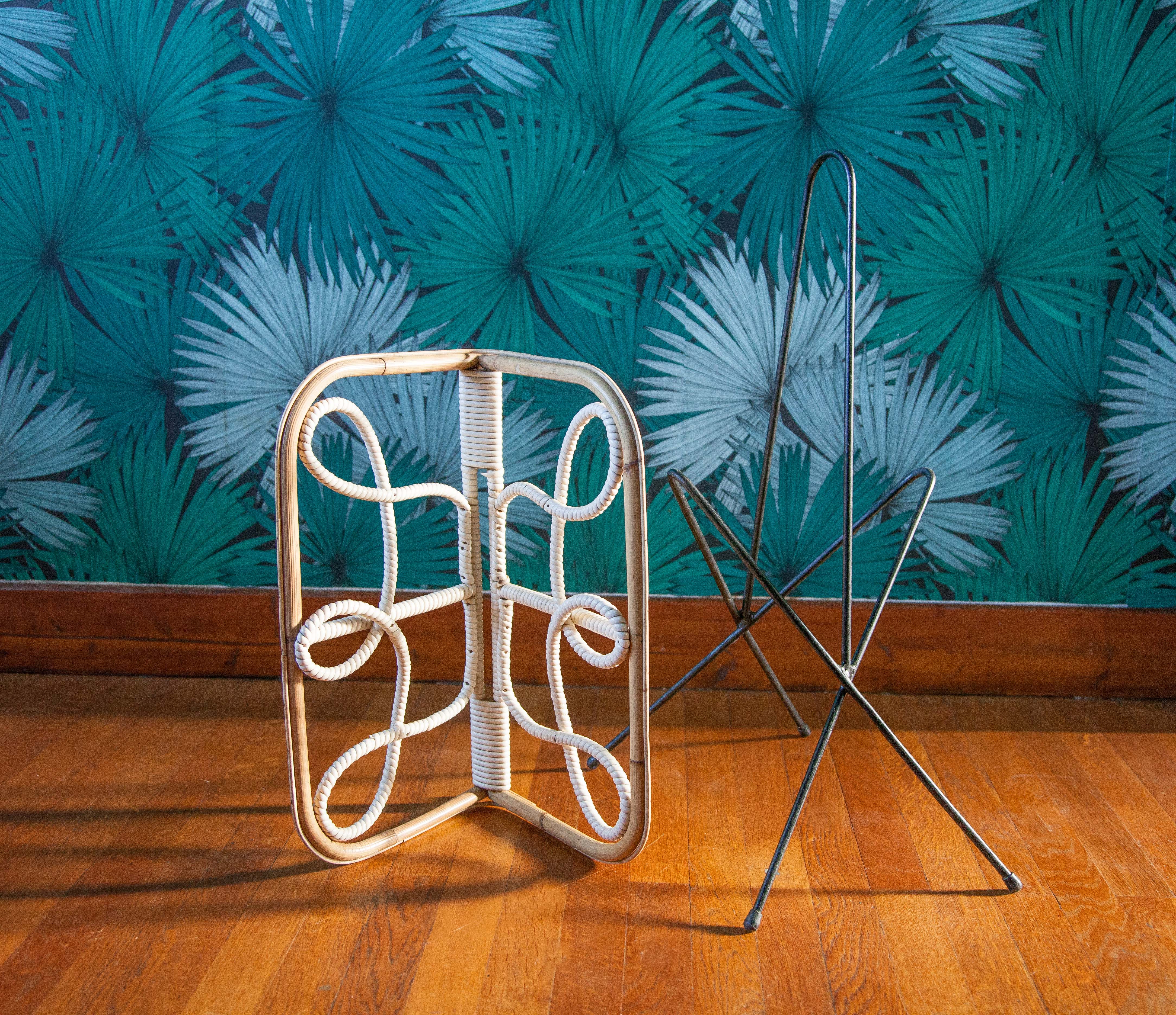 Vintage magazine holder