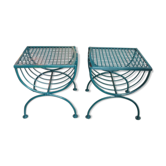 Pair of curcule, stools