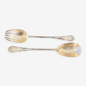 Pompadour model salad server, Louis XVI style Jean Emile Puiforcat