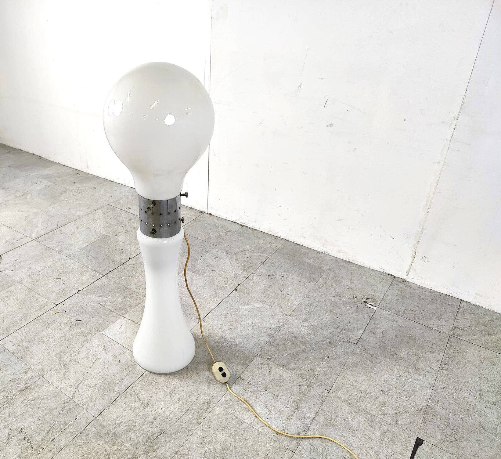 Birillo floor lamp by Carlo Nason for Mazzega, 1960s
