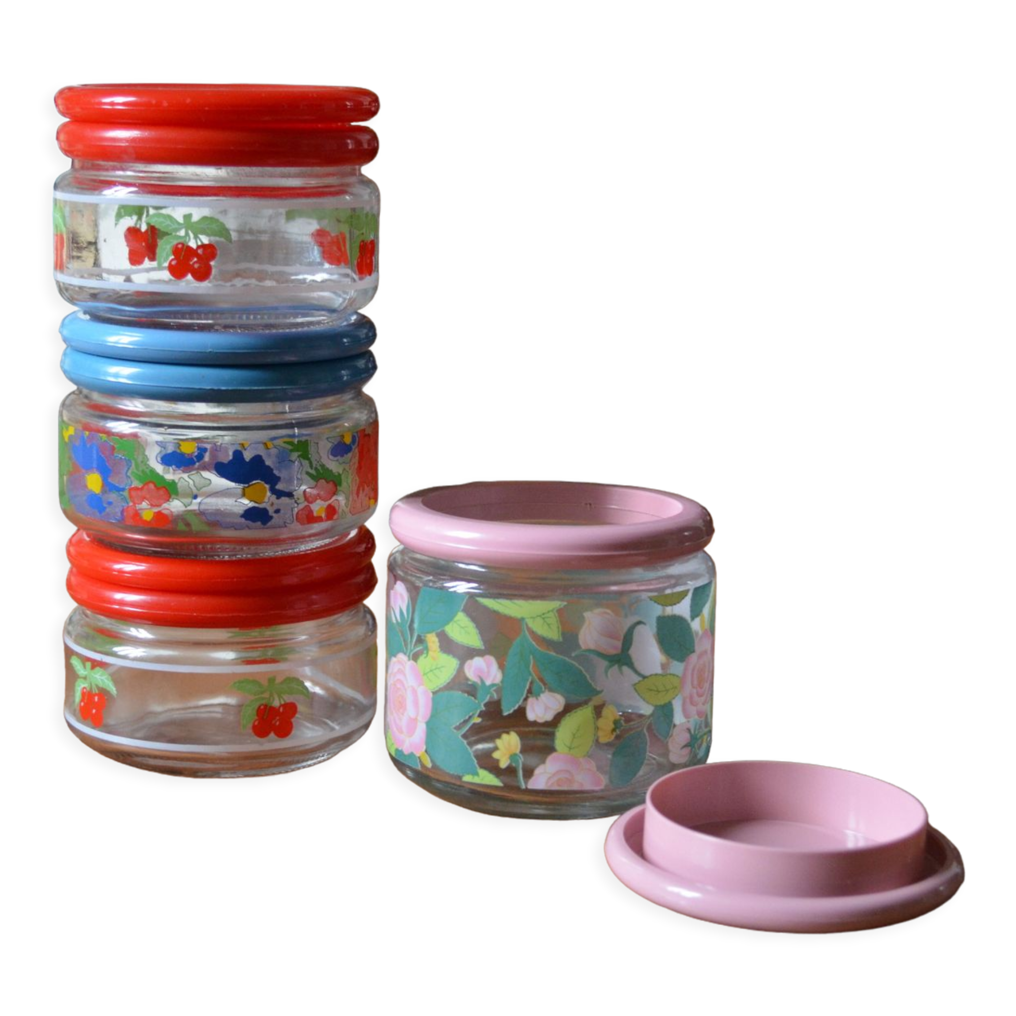 Quartet of hermetic jars