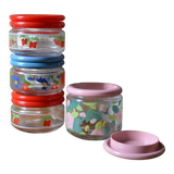 Quartet of hermetic jars