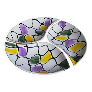 Trois plats raviers céramique