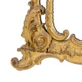 Louis XV style mirror with glazing beads. Napoleon III period, circa 1880.