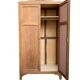 Parisian wardrobe, art deco raw wood wardrobe, 1930