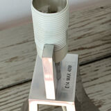 Lampe en aluminium design, Klabb Ikea, années 90