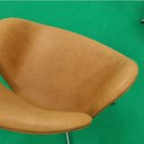 Pair Arne Jacobsen Swan chair Fritz Hansen