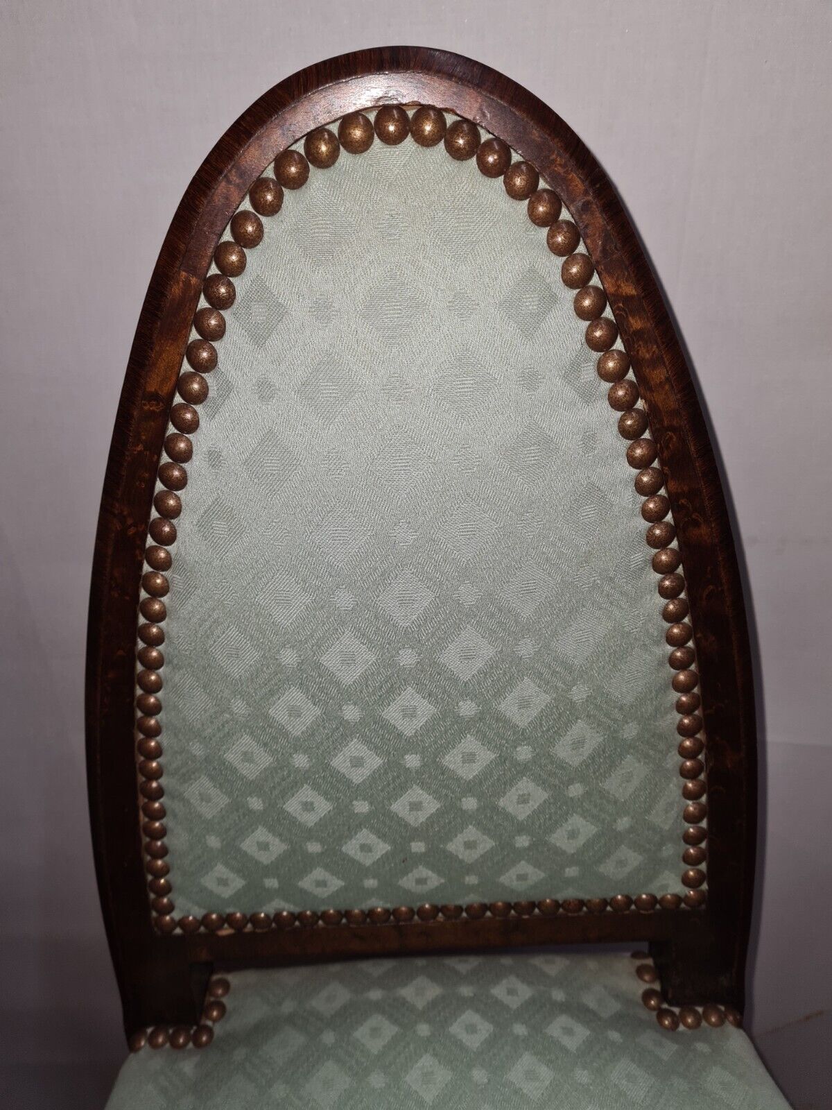 Art deco style mahogany chairs