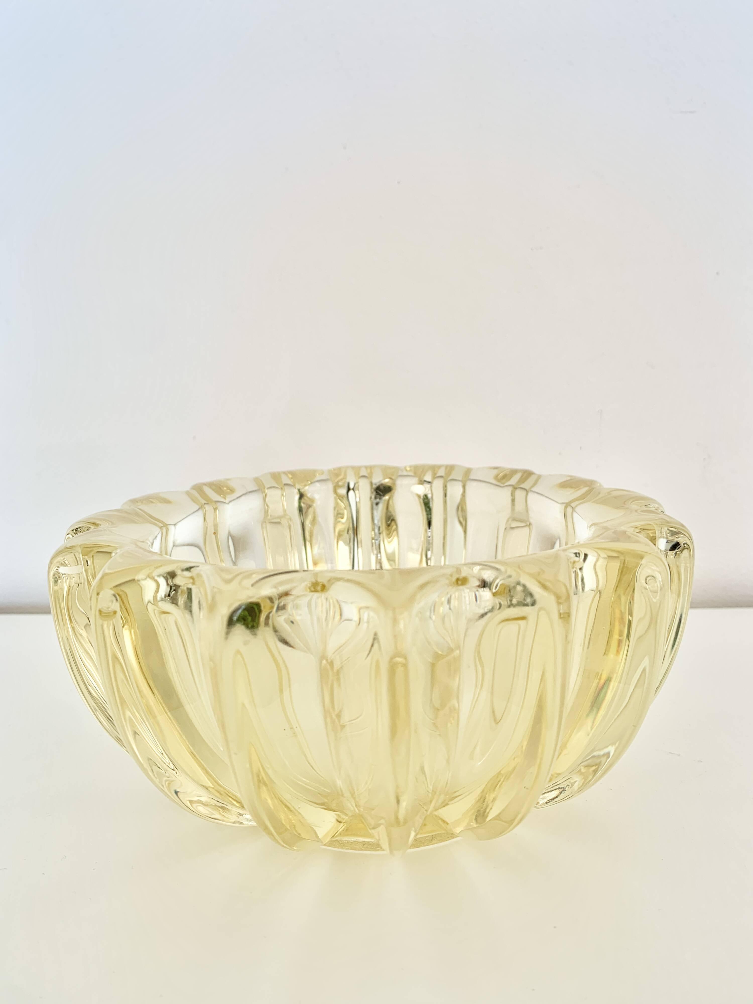 Coupe - vide-poches en verre de Pierre d’Avesn