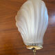 Pair of Art Deco shell wall lights