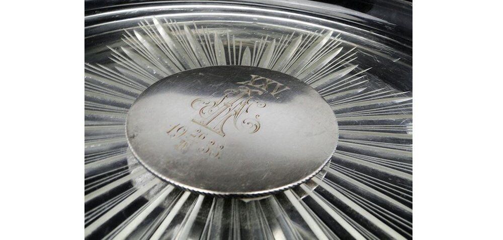 Art Deco platter from Fraget, Poland, 1930s