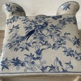 Cracked ceramic tulip vase circa 1980