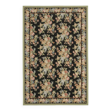Handmade Vintage Flatweave Needlepoint Kilim 180 cm x 272 cm