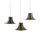 3 suspensions "Ascot" RAAK Amsterdam, années 1960