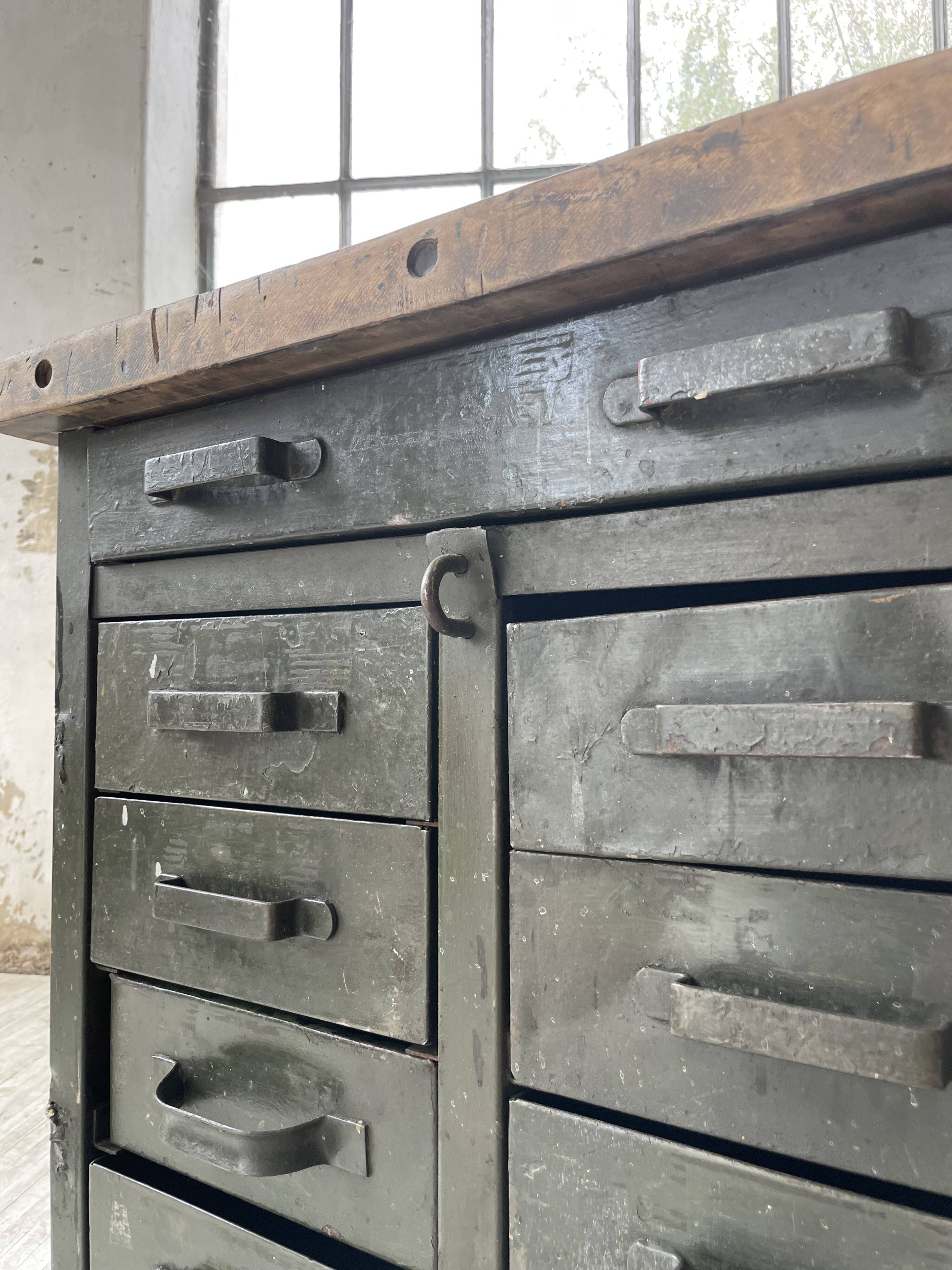 Industrial military storage workbench furniture