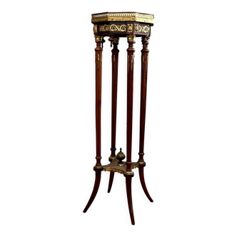 Mahogany console table - Louis XVI style