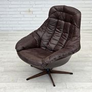 1970s, Danish design by H.W.Klein, swivel chair, for Bramin Møbler.