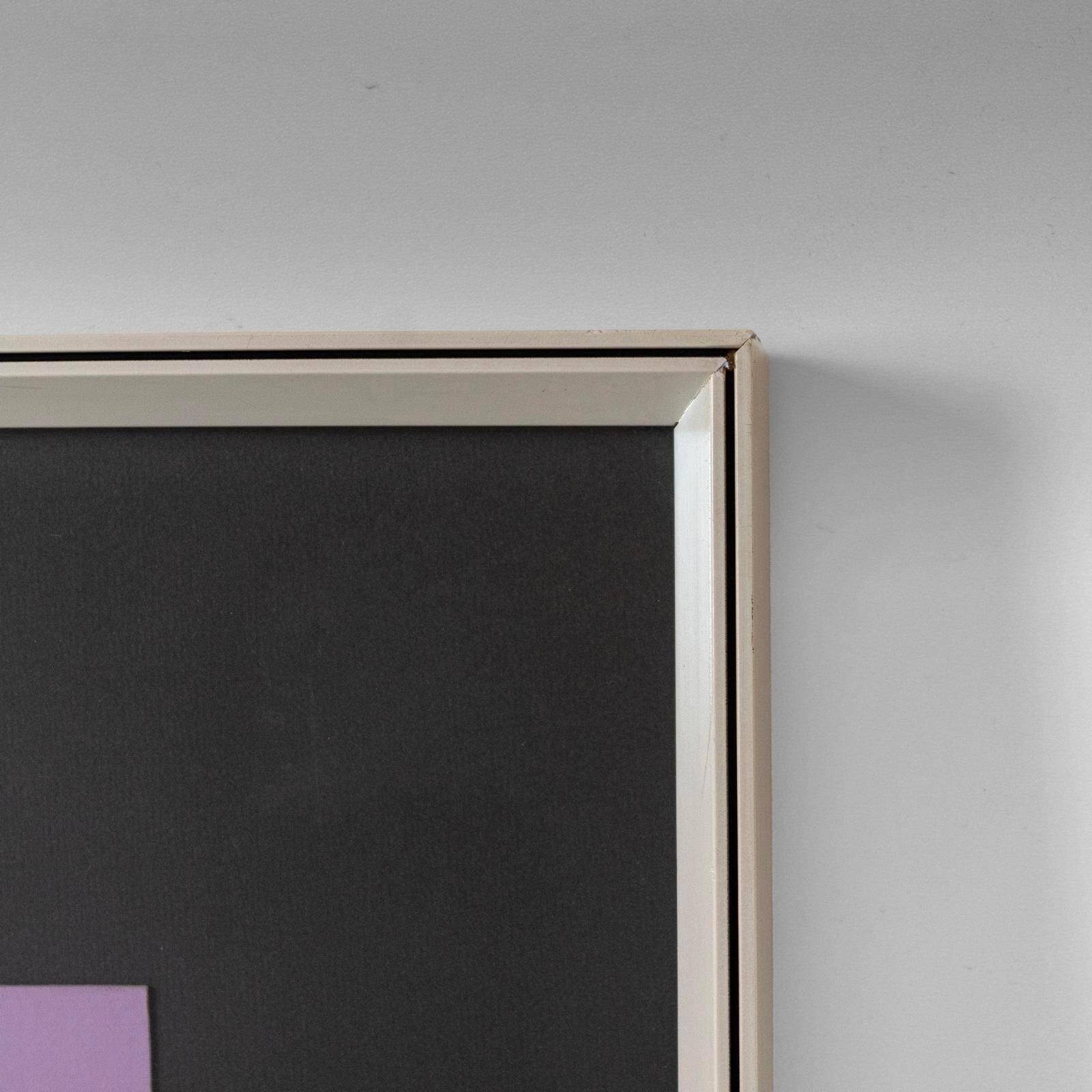 1980s Italian Modern Art Collage Poster created by Angela Trapani