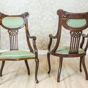 Ensemble de salon Art Nouveau, 1910, ensemble de 3 pièces
