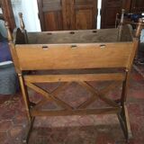 Antique rocking cradle