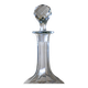 vintage carafe, crystal wine carafe, decanter, bar