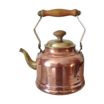 Old copper kettle