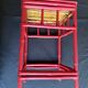 Vintage bamboo stool