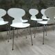 Series of 10 ant chairs by Arne Jacobsen, 1979