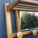 Coat rack with mirror 50s