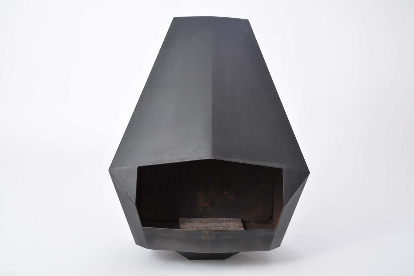 Modern steel fireplace model 5005 from Don Bar Design