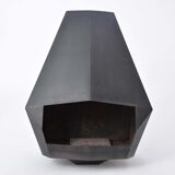 Modern steel fireplace model 5005 from Don Bar Design