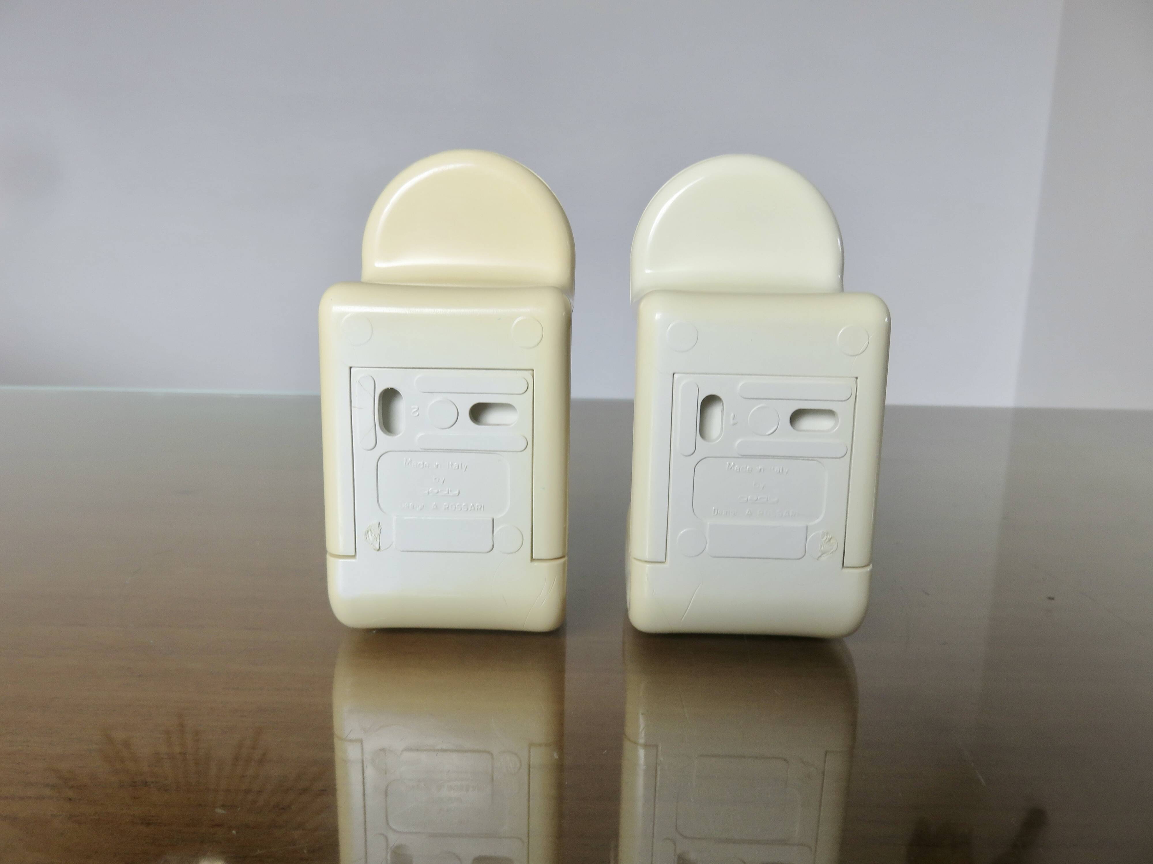 Pair of "gedy" coat hooks designed by Ambrogio Rossari 1970 Italy
