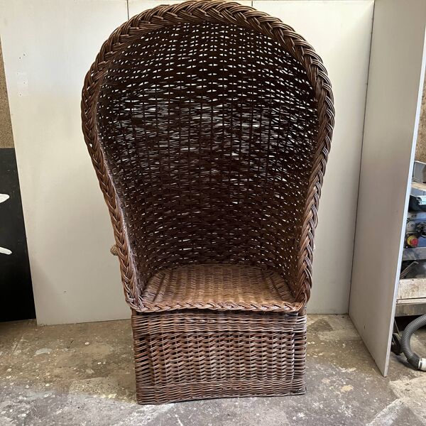 Fauteuil de plage en rotin