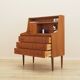 Danish teak secretary desk 1960s with pull-out surface