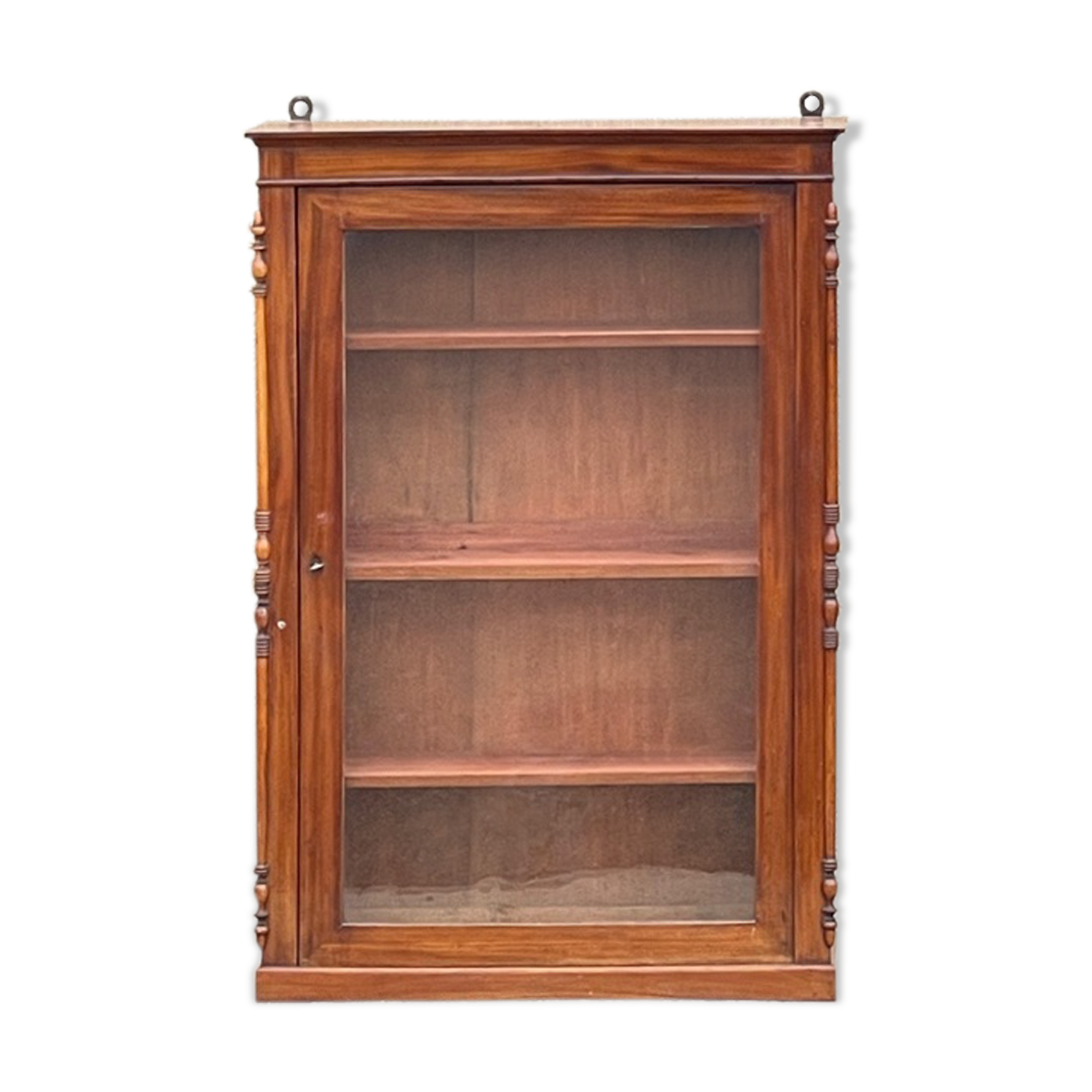 Vitrine en acajou