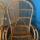 2 rattan rocking chairs