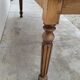 Table de ferme rustique en chêne massif style Louis Philippe -1m84