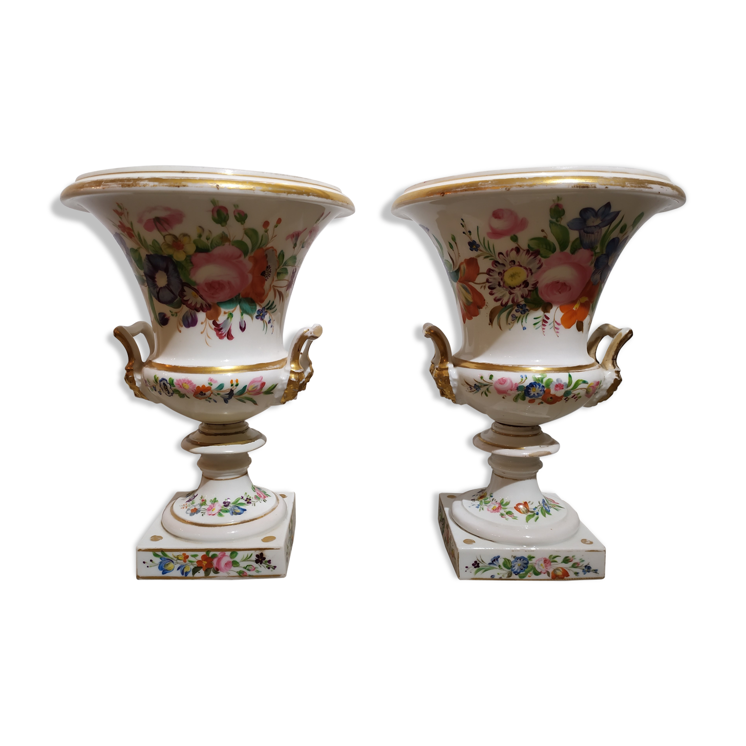 Paire de vases dits "Médicis"