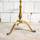 Coffee table in brass and glass, 50s ITalia