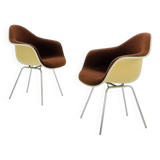 1970s Set of Dax armchairs by Charles & Ray Eames for Vitra