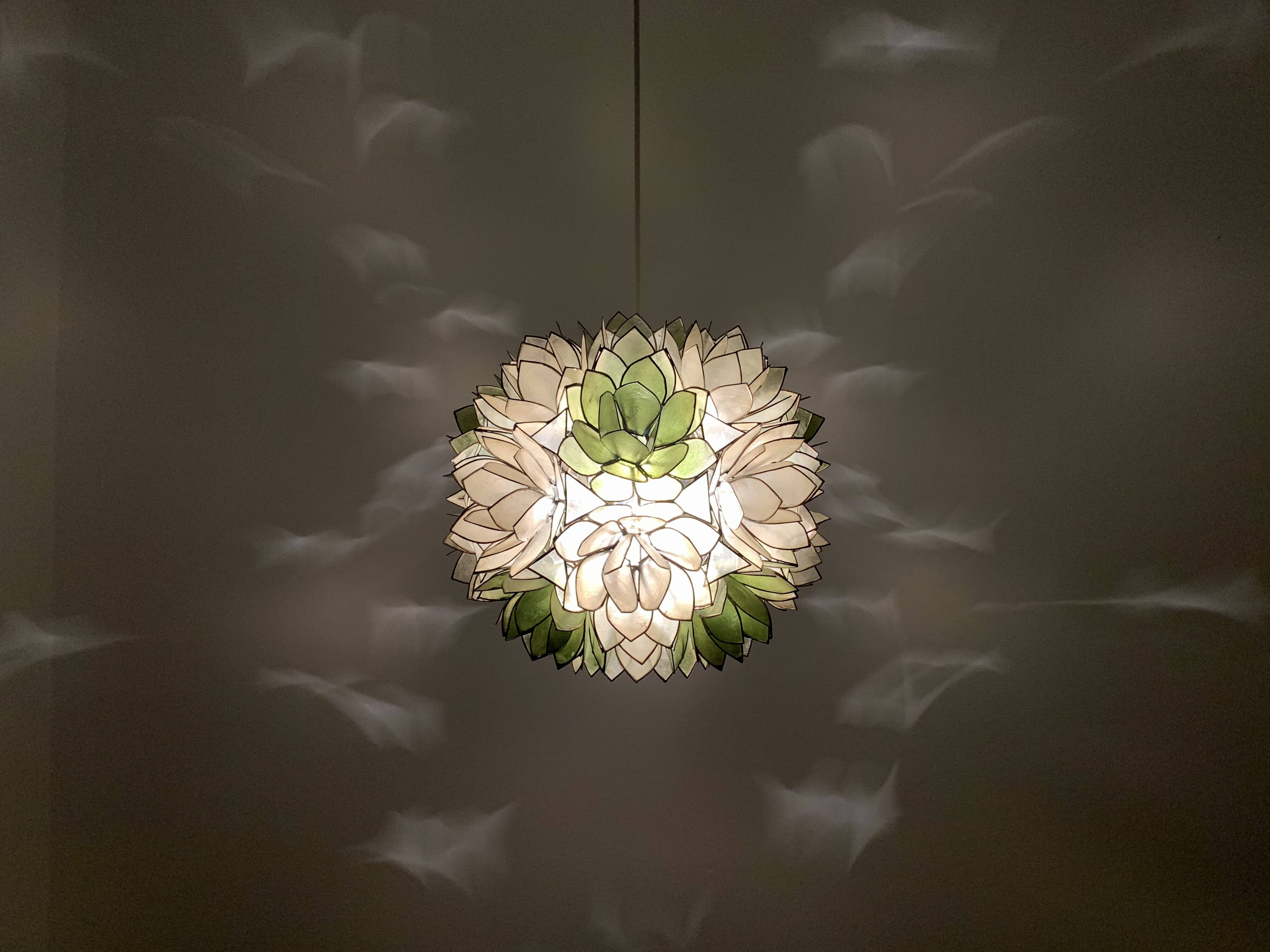 Capiz Shell Pendant Lamp