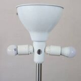 Large table lamp in satin-chrome steel by Goffredo Reggiani, Italy 1970s