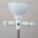 Large table lamp in satin-chrome steel by Goffredo Reggiani, Italy 1970s