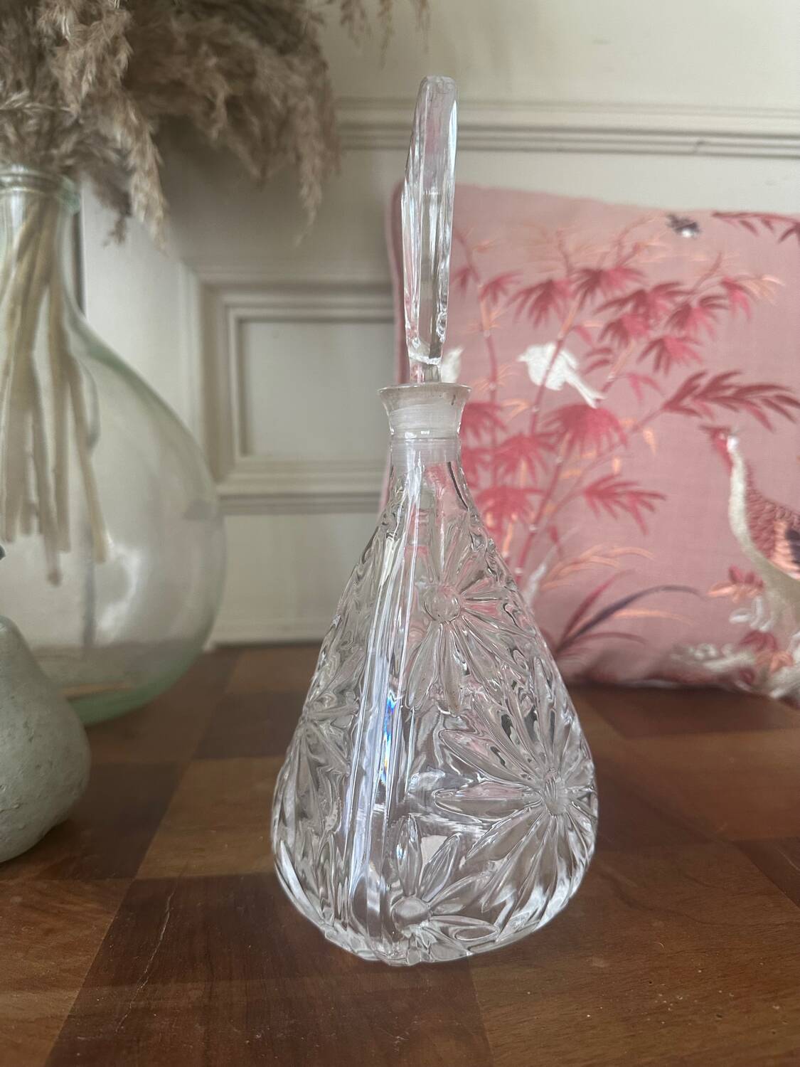 Bavarian crystal children's carafe, 1960s