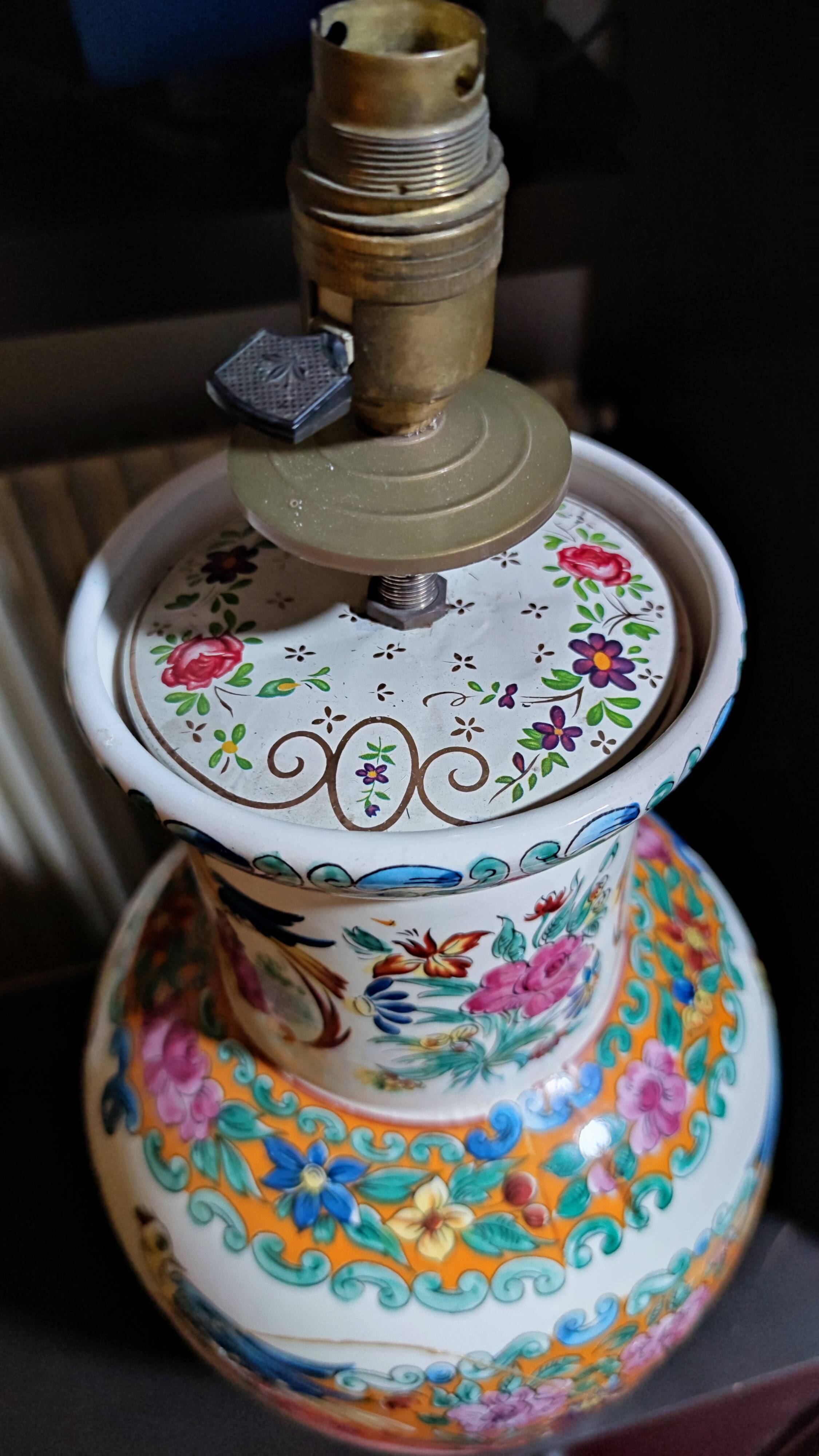 Pied de lampe