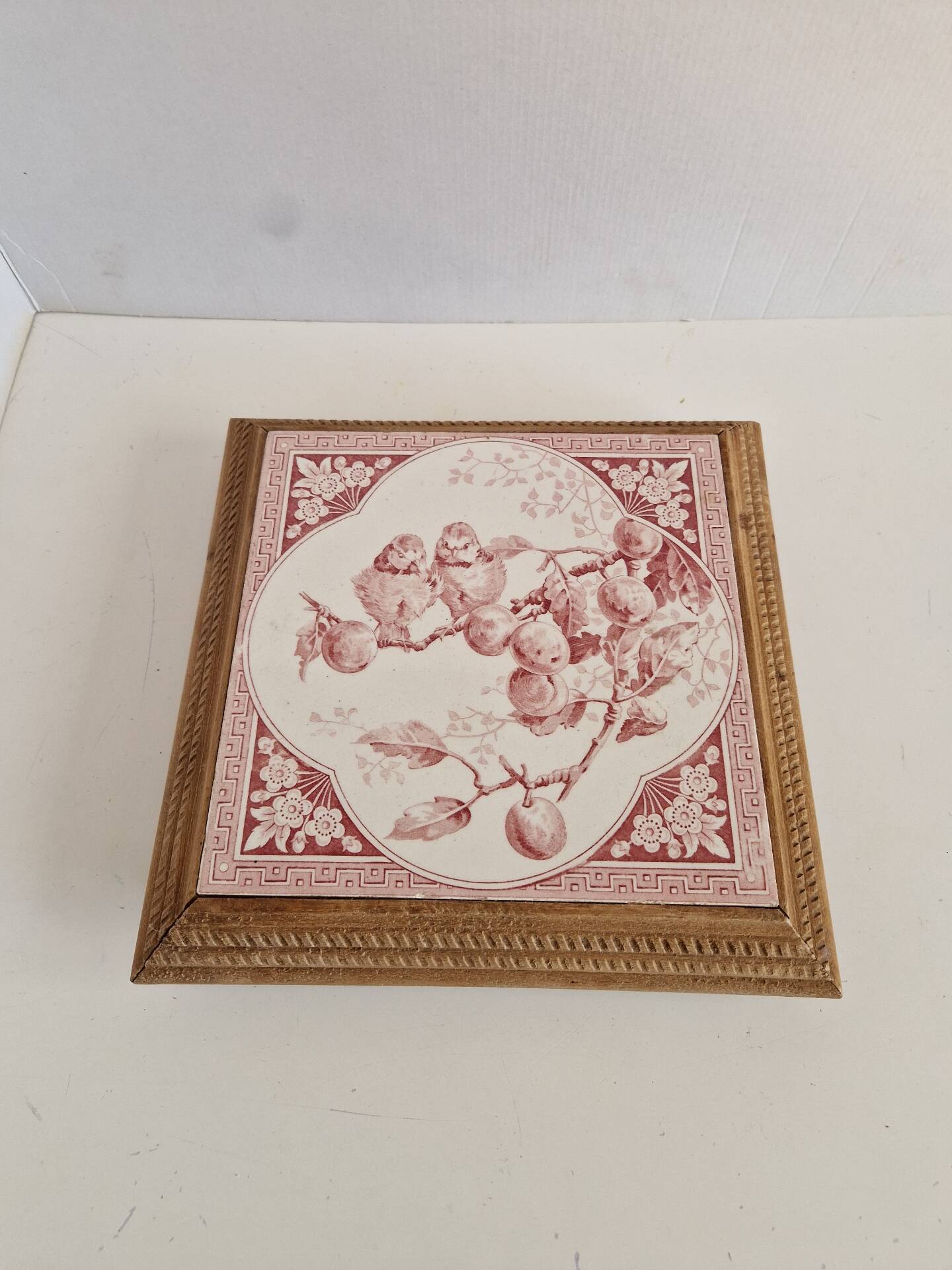 Tile Trivet Sarreguemines