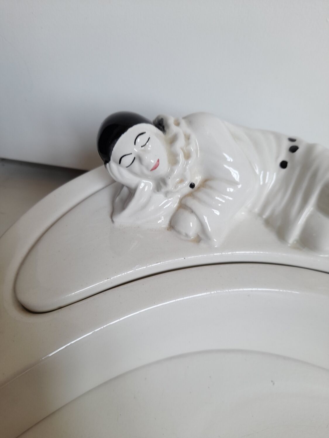 Jewelry box Pierrot 80s