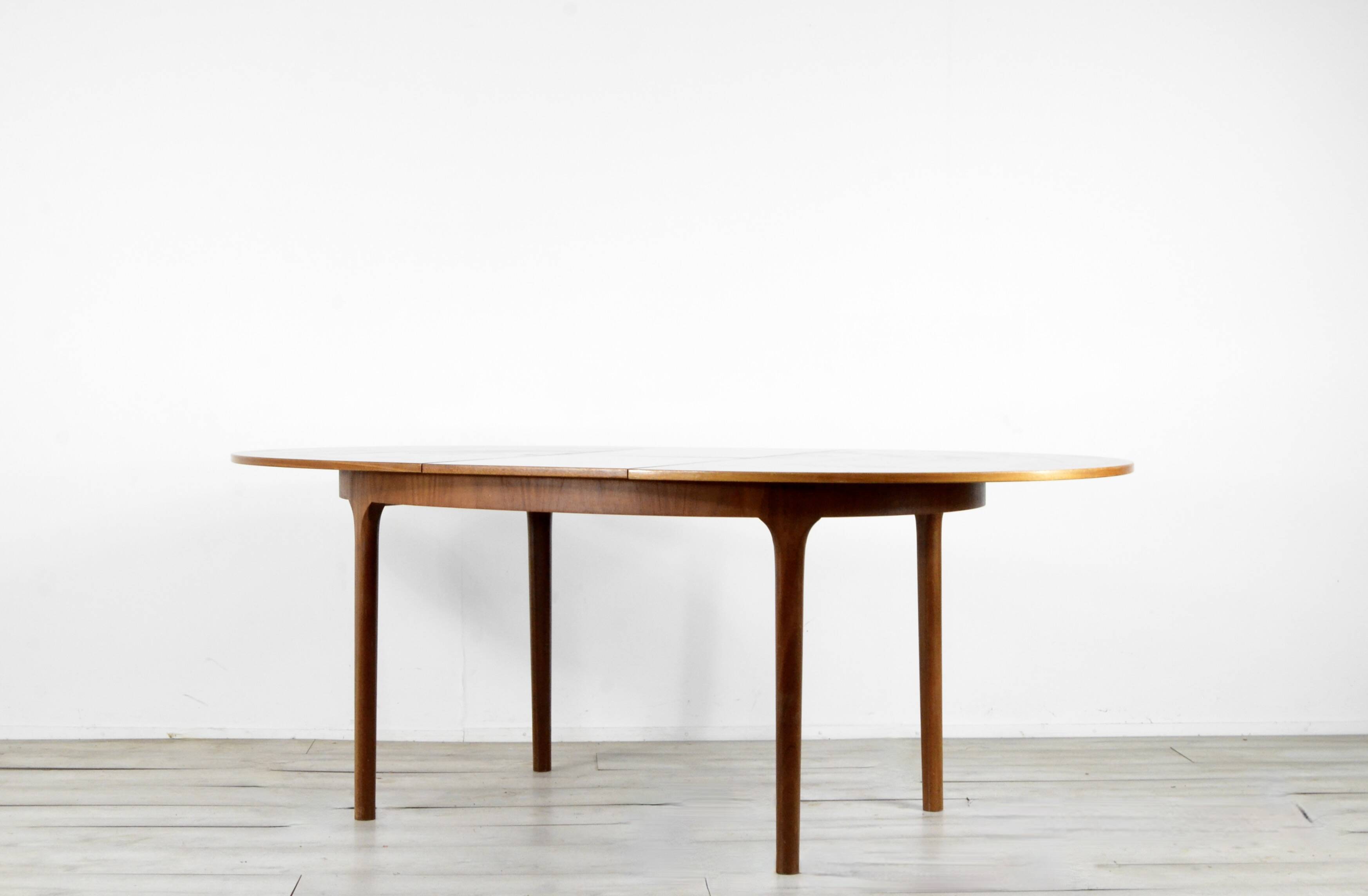 Midcentury McIntosh Oblong Teak Extending Table Vintage Modern Danish Retro