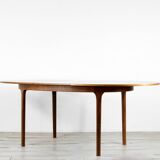 Midcentury McIntosh Oblong Teak Extending Table Vintage Modern Danish Retro