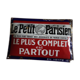 The parisian enamelled plate